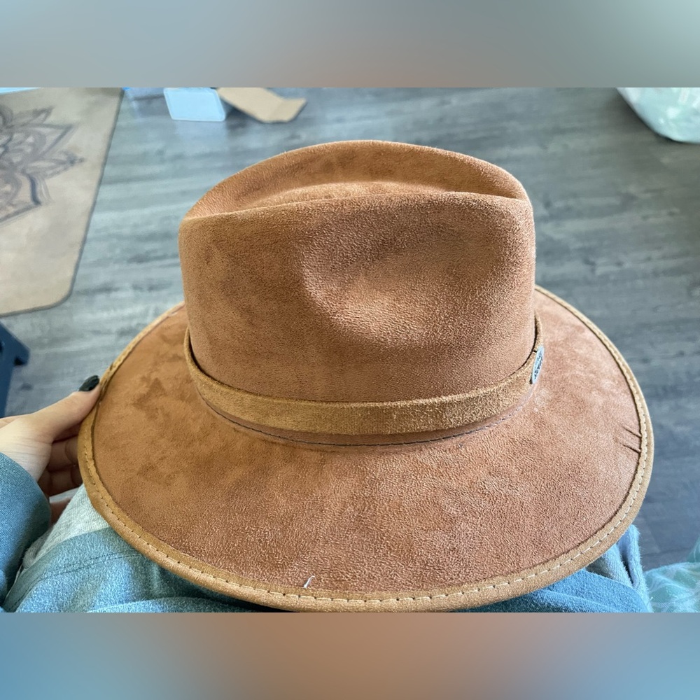 La Sierra Western Rancher Cowgirl Brown Suede Hat